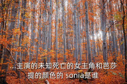 印度sonia公司