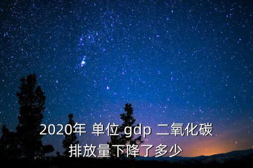 中國單位gdp二氧化碳,我國單位GDP二氧化碳排放