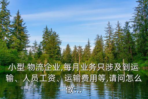 物流公司一個(gè)月的賬,開物流公司一個(gè)月能掙多少錢