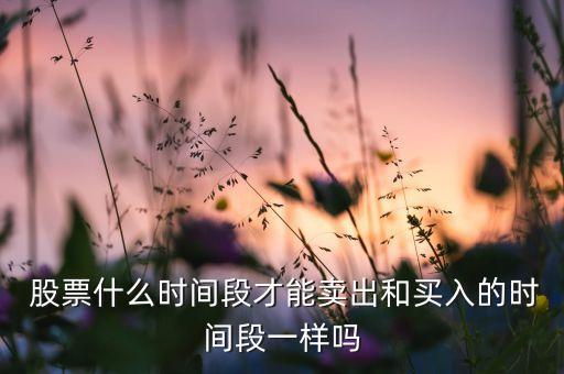 股票幾點(diǎn)可以委托賣(mài),一只股票一天可以委托幾次