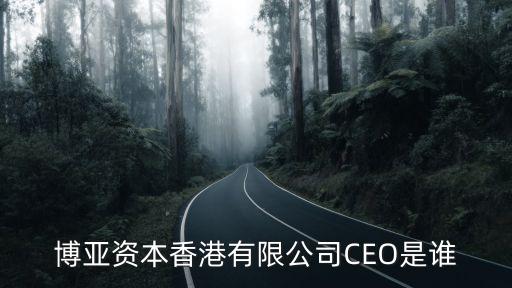 博亞資本香港有限公司CEO是誰(shuí)