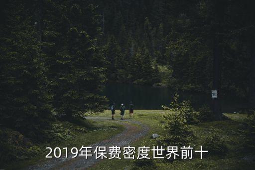 2019年保費(fèi)密度世界前十